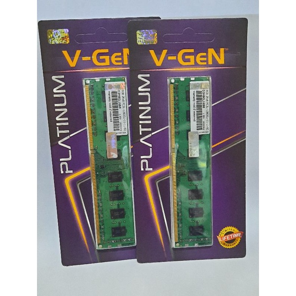 Memory Ram Longdim Ddr3 8Gb V-Gen Pc 12800 ( 1600Mhz )