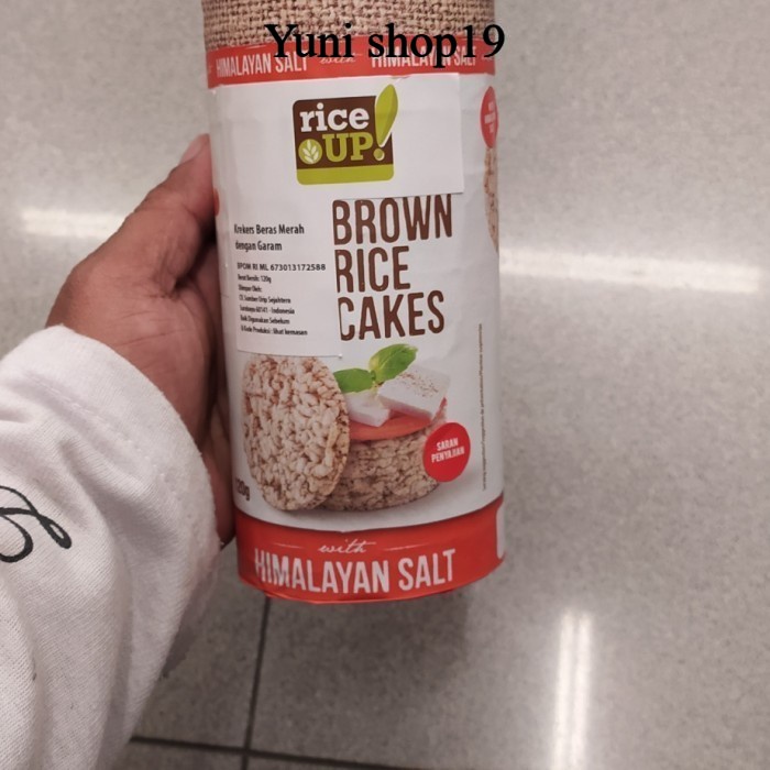

rice up brown cakes himalyan salt 120gr