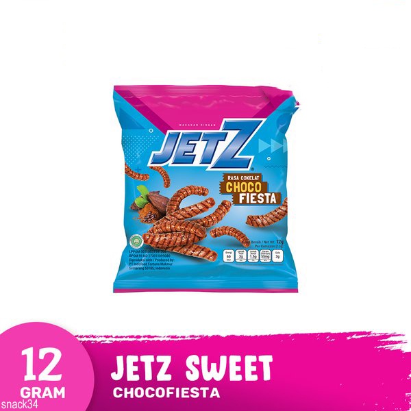 

Jetz Stick Rasa Coklat Choco Fiesta 12 Gr - Snack Camilan - Makanan Ringan