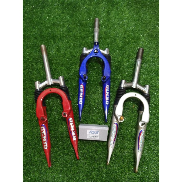 fork sepeda 20 inchi lipat bmx standart 25.4  drat Genio suspensi