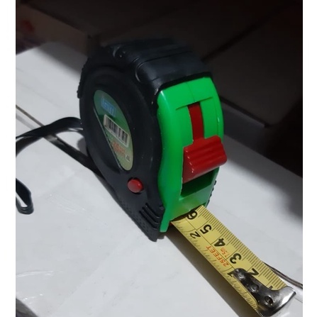 Meteran 7.5M Meteran Karet Murah Otomatis/ Measuring Tape SERBAGUNA/ALAT UKUR PENGUKUR TUKANG DIMENSI/SELF LOCK