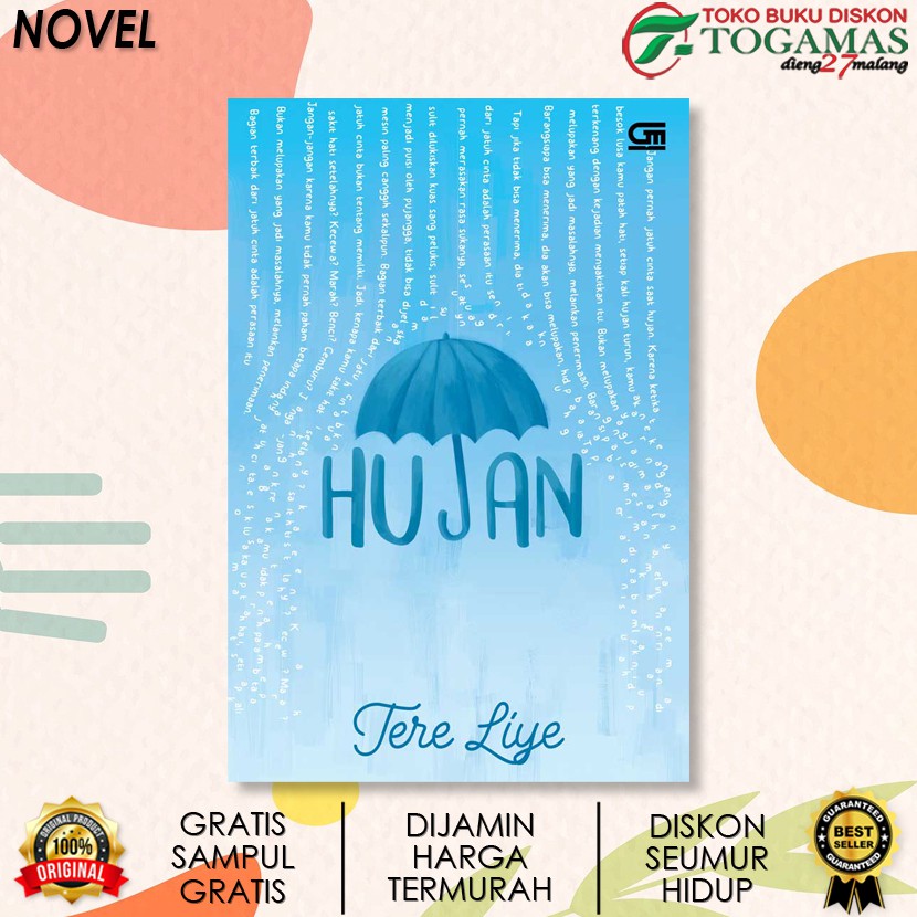 NOVEL HUJAN & RASA (NEW COVER) KARYA TERE LIYE-1