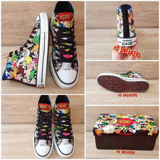 Sepatu CONVERSE ALL STAR LOONEY TUNES PREMIUM