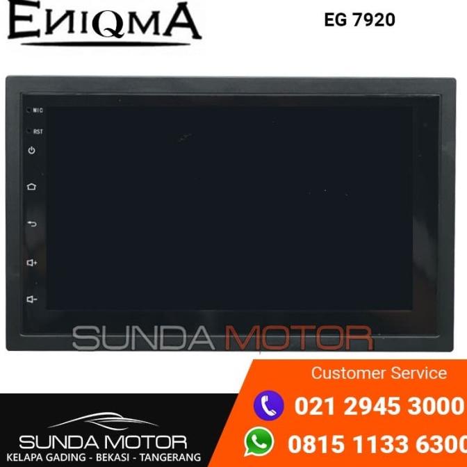 Eniqma - Enigma Eg 7920 Head Unit 2Din Android With Screen Mirroring