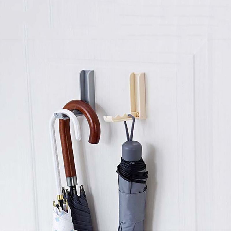 Rak Kait Gantung Penyimpanan Pakaian Model Lipat Hemat Ruang Untuk Kamar Mandi / Kamar Tidur