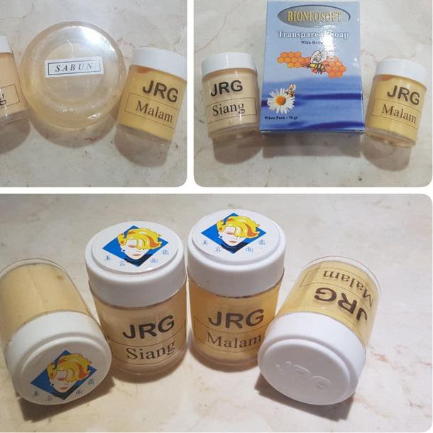 ☄ PAKET CREAM JRG + SABUN / KRIM BANDUNG PEMUTIH ORIGINAL / ORI / ASLI ❇