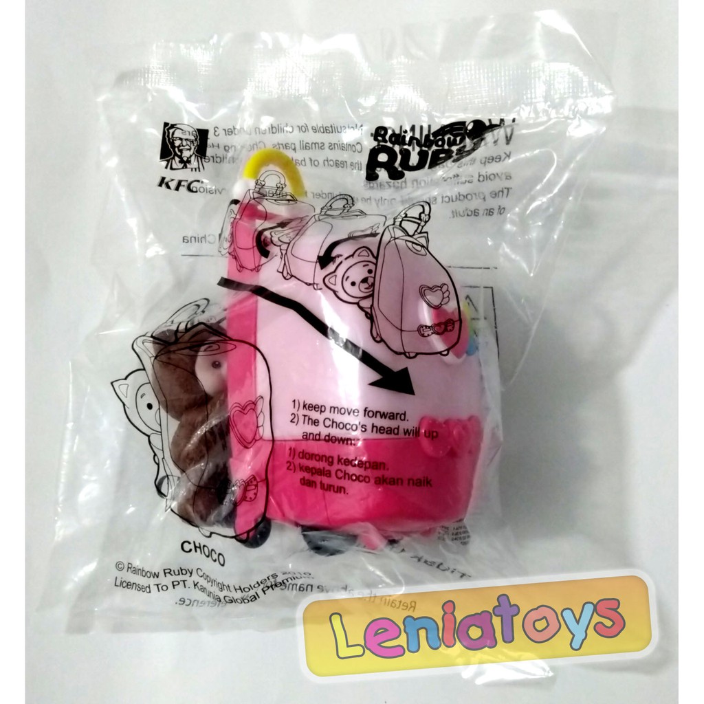Choco Rainbow Ruby KFC Chaki Kids Meal