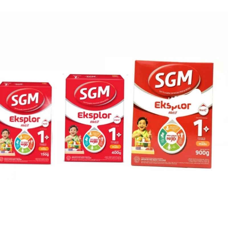 

SGM EKSPLOR 1+ MADU 150 GR 400 GR 900 GR