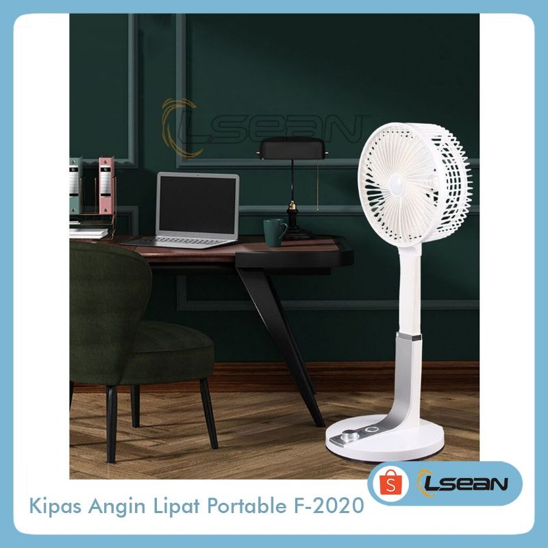 KIPAS LAMPU USB FAN LIPAT PORTABLE F-2020