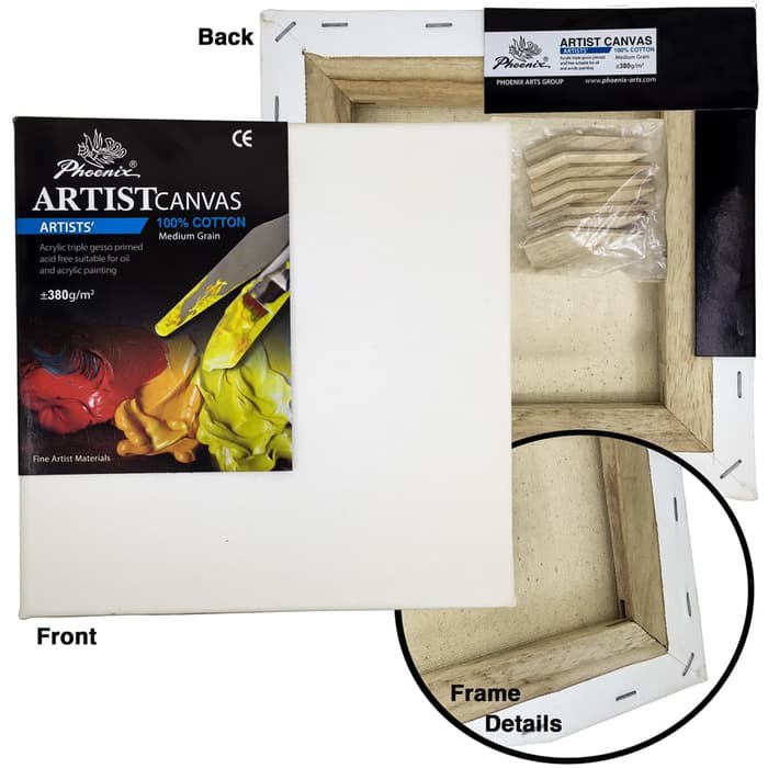 

Kanvas Phoenix ARTIST CANVAS - Professional - 100% Cotton