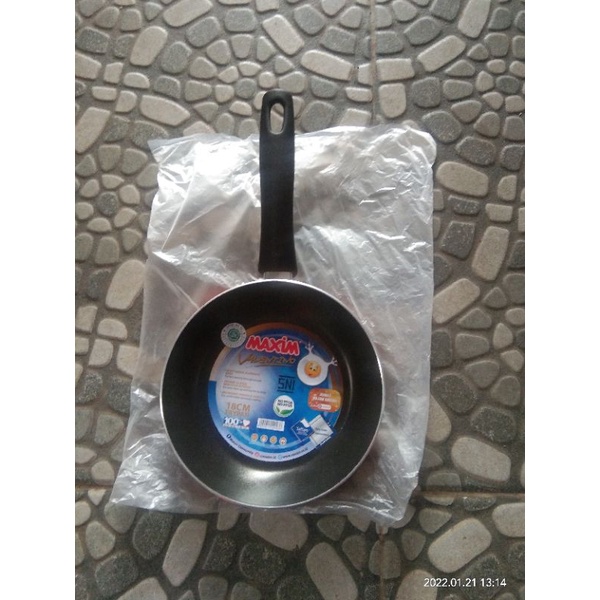 teflon anti lengket merek maxim ukuran 18cm
