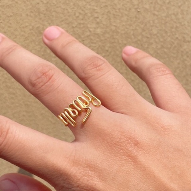 cincin aksara jawa + gift box