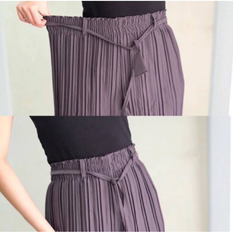 ROK PLISKET MAYUNG BAHAN PREMIUM KANCING DAN NON LANCING