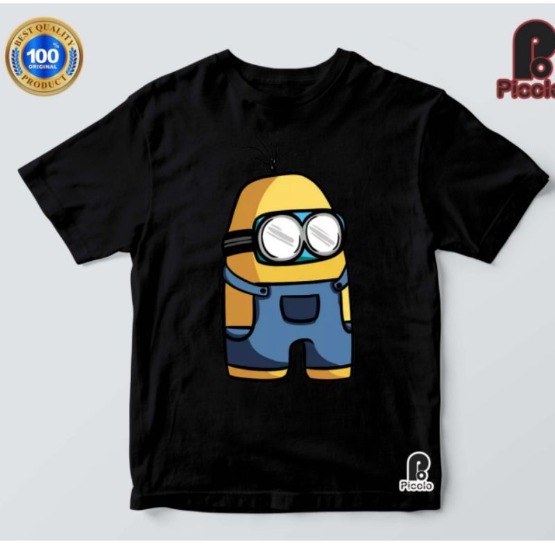 kaos baju among us minion lucu bahan premium