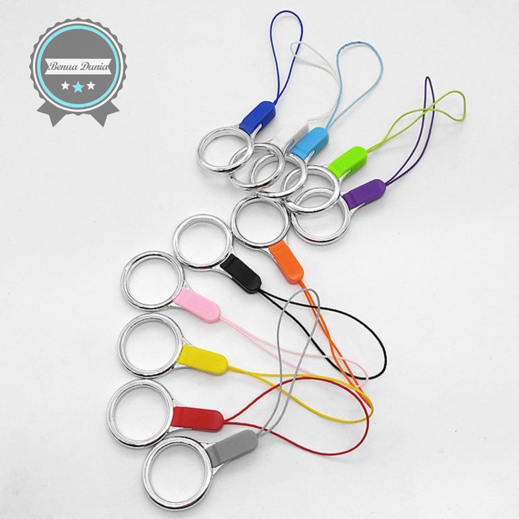 RT14 Cincin ring strap jari lanyard cincin sling pendek gantungan handphone Hp universal BD2334