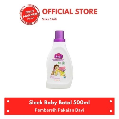 SLEEK BABY LAUNDRY DETERGENT BOTOL 500ML