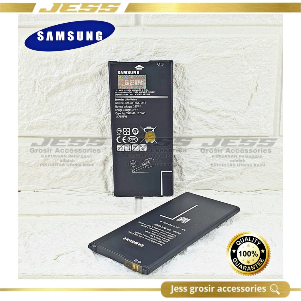 Baterai Battery Samsung Original Galaxy J7 Prime , G610 , Galaxy J4+ , J4 Plus , J415 , J415F , Galaxy J6+ J6 Plus , J610 , J610F , J610G , Galaxy J4 Core , J410 , J410F Kode Batre EB-BG610ABE