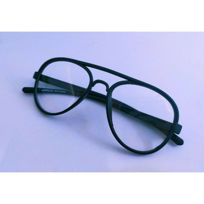 KACAMATA ANAK COWOK / Cewek model raybeen-Hitam