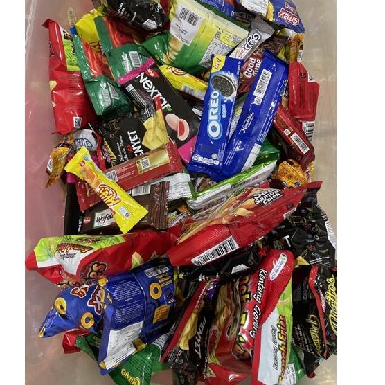 

TERMURAH paket lengkap snack jajanan 15 item ✯ 878