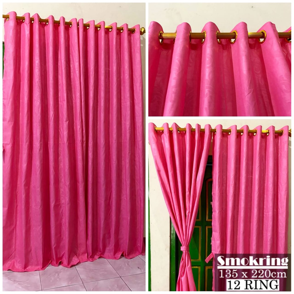 hordeng smokering 12 embos pink motif embos polos motif
