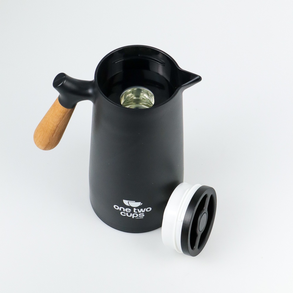 One Two Cups Thermos Teko Pitcher Kopi Teh Thermal Kettle Cup 1000ml - LS-029