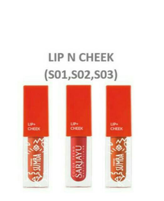 Lip n Cheek Sariayu Trend Sumba