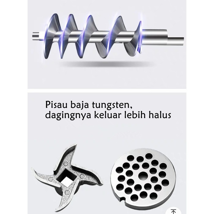 Penggiling Daging Manual Alat Multifungsi / Meat Grinder JCW B10 2