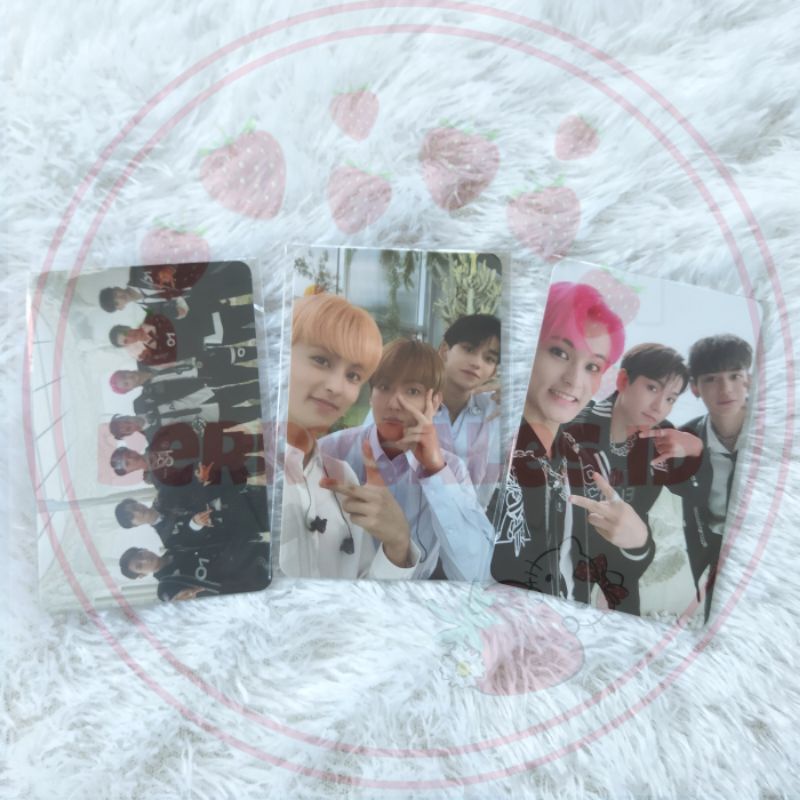 [BACA DESC] SuperM Photocard Super One Album US Kor Ver Grup Unit Baekhyun Mark Lucas Pc Official