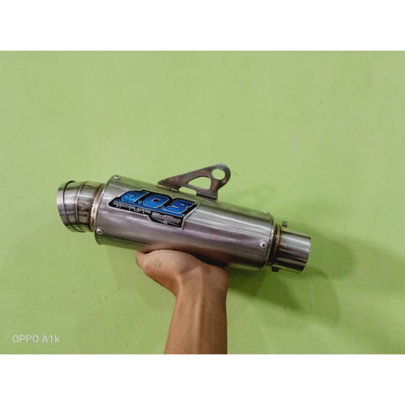 slincer knalpot DOS inled 50mm Suara Gahar