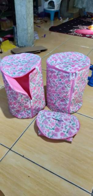 Tas piring murah anti debu &amp; kecoak (1 kg muat 22)