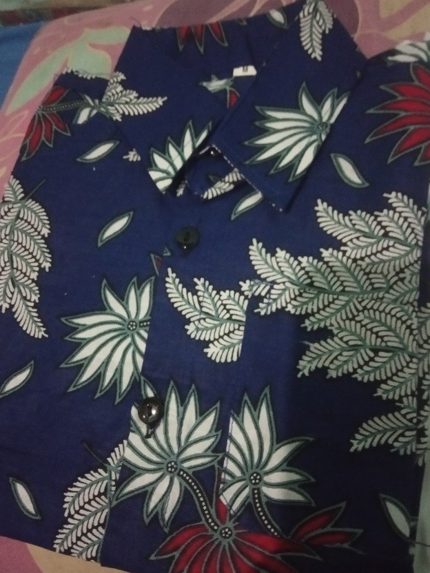 Batik Anak Murah Baju Kemeja Batik Anak Cowok Laki-laki Umur 1 2 3 4 5 Tahun Hem Batik Anak Btank101