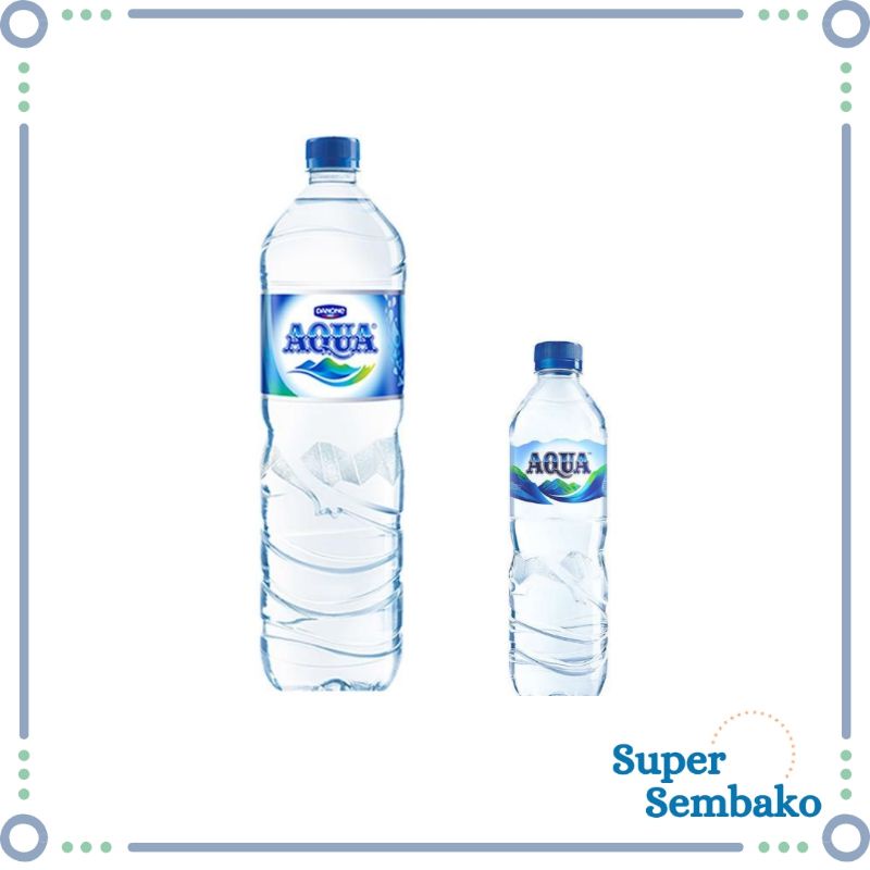 Jual Air Mineral Aqua Botol 600ml Dan 1500ml Shopee Indonesia 5024