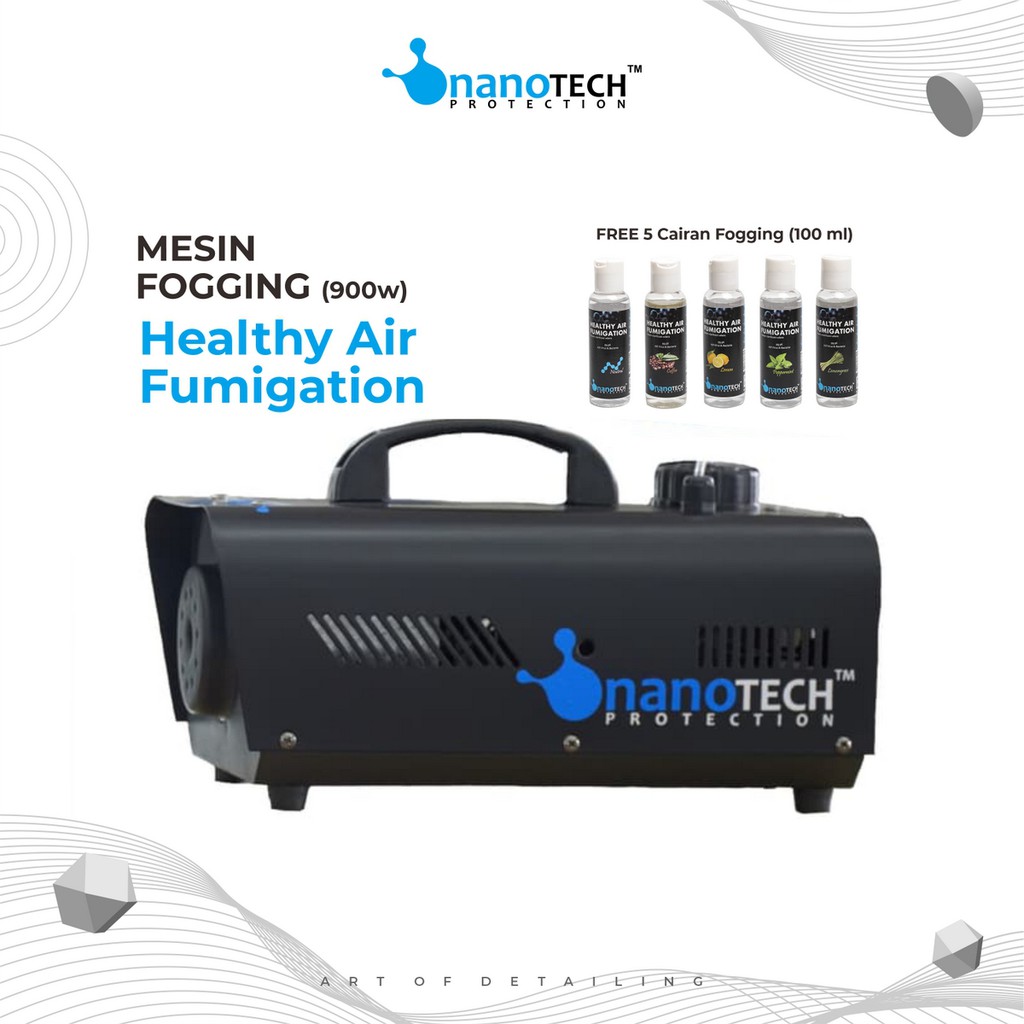 MESIN FOGGING MOBIL - nanoTECH PROTECTION - Alat Fogging Mobil - Fogging Machine - Fogg Machine - Healthy Air Fumigation Machine - bonus Cairan Fogging Mobil