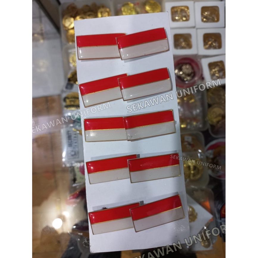 Pin Bendera Merah Putih Pin Bendera Paskibra