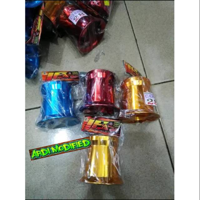 velocity corong karburator pe 28 - pwl 28 - pwk 28 ukuran panjang cnc