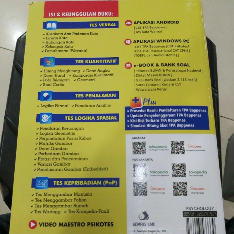 BUKU ORIGINAL TOP SKOR TPA TES POTENSI AKADEMIK BAPPENAS DAN PASCASARJANA KARTIKA DEWAYANI-1