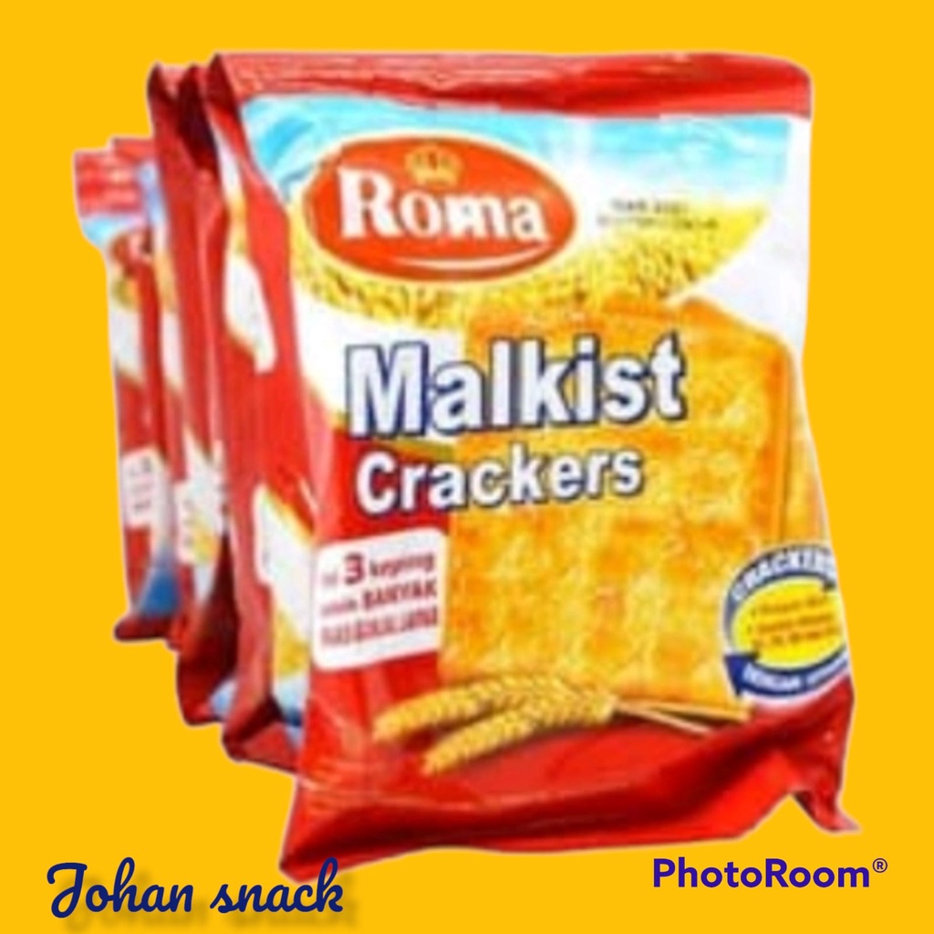 Roma Malkist Crackers All Varian 180 g / 10 Bks @ 18 g