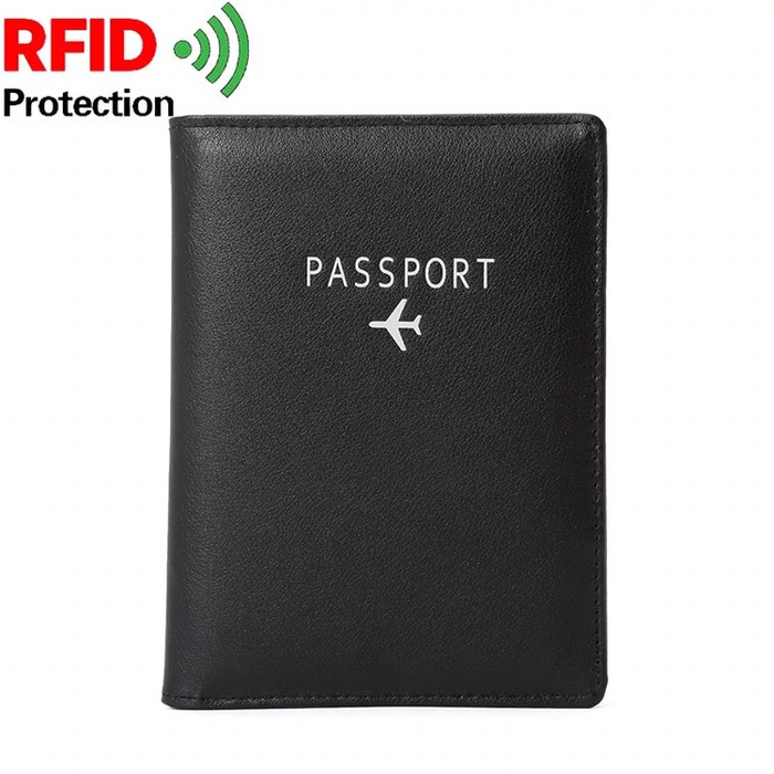 Dompet Paspor Passport Kulit Travel Organizer RFID Protection 1628