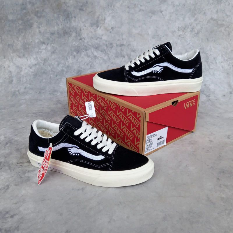 NOTRE x VANS VAULT OG OLD SKOOL LX BLACK WHITE