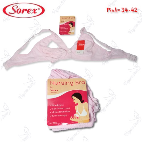 SOREX - Bra Menyusui Tanpa Kawat Original Sorex / BH Wanita Menyusui-Vegasus Store (COD(