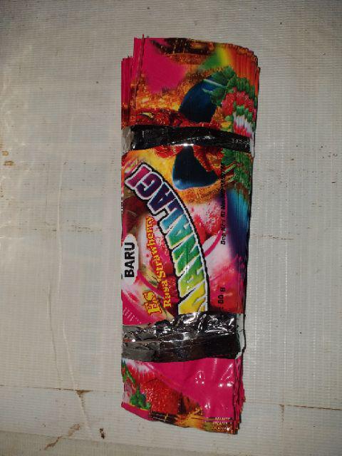 Kemasan Es Baru Wonderland - Plastik Es - Bungkus Es Krim Stik