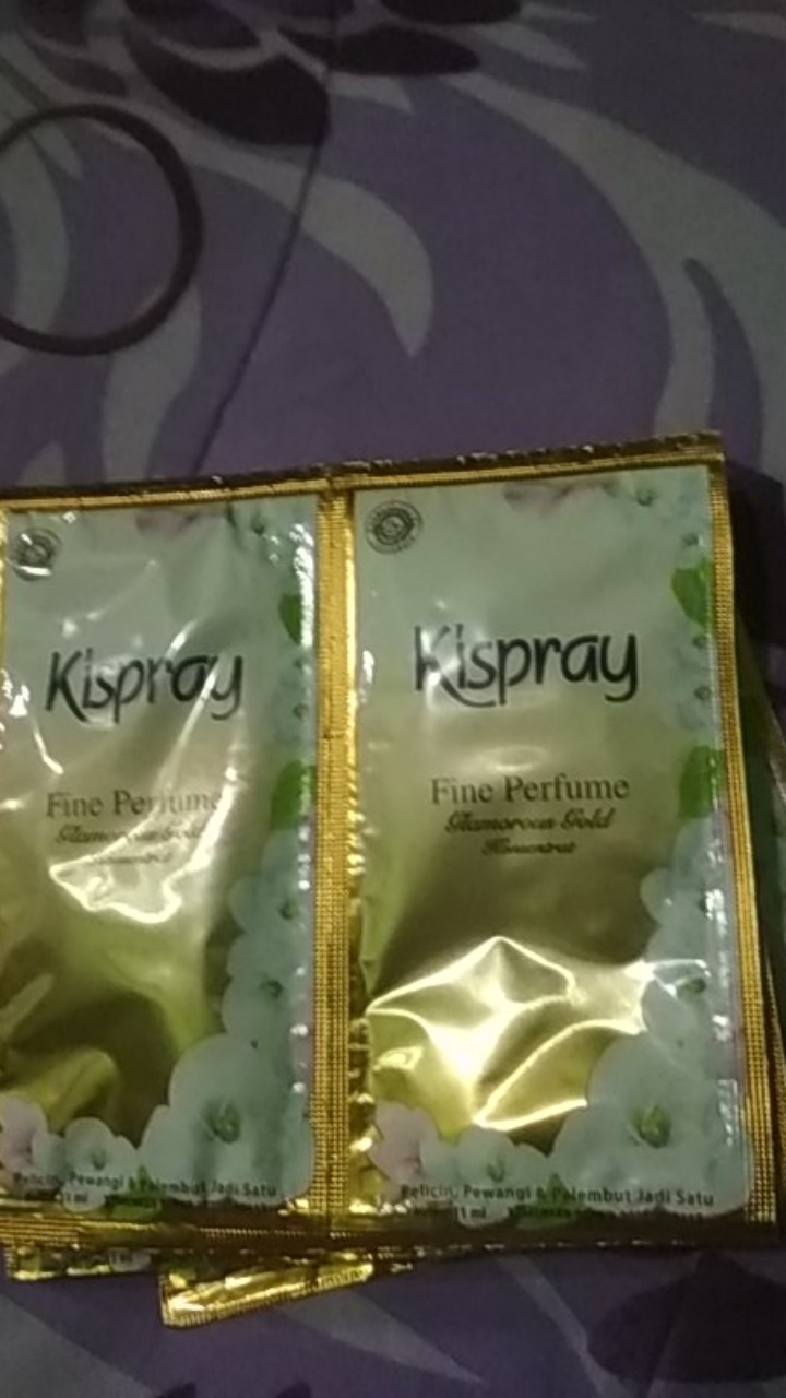 Kispray Gold Sachet  Isi 12 × 11 Ml