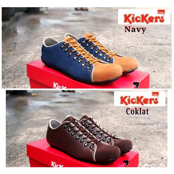 sepatu casual pria kickers