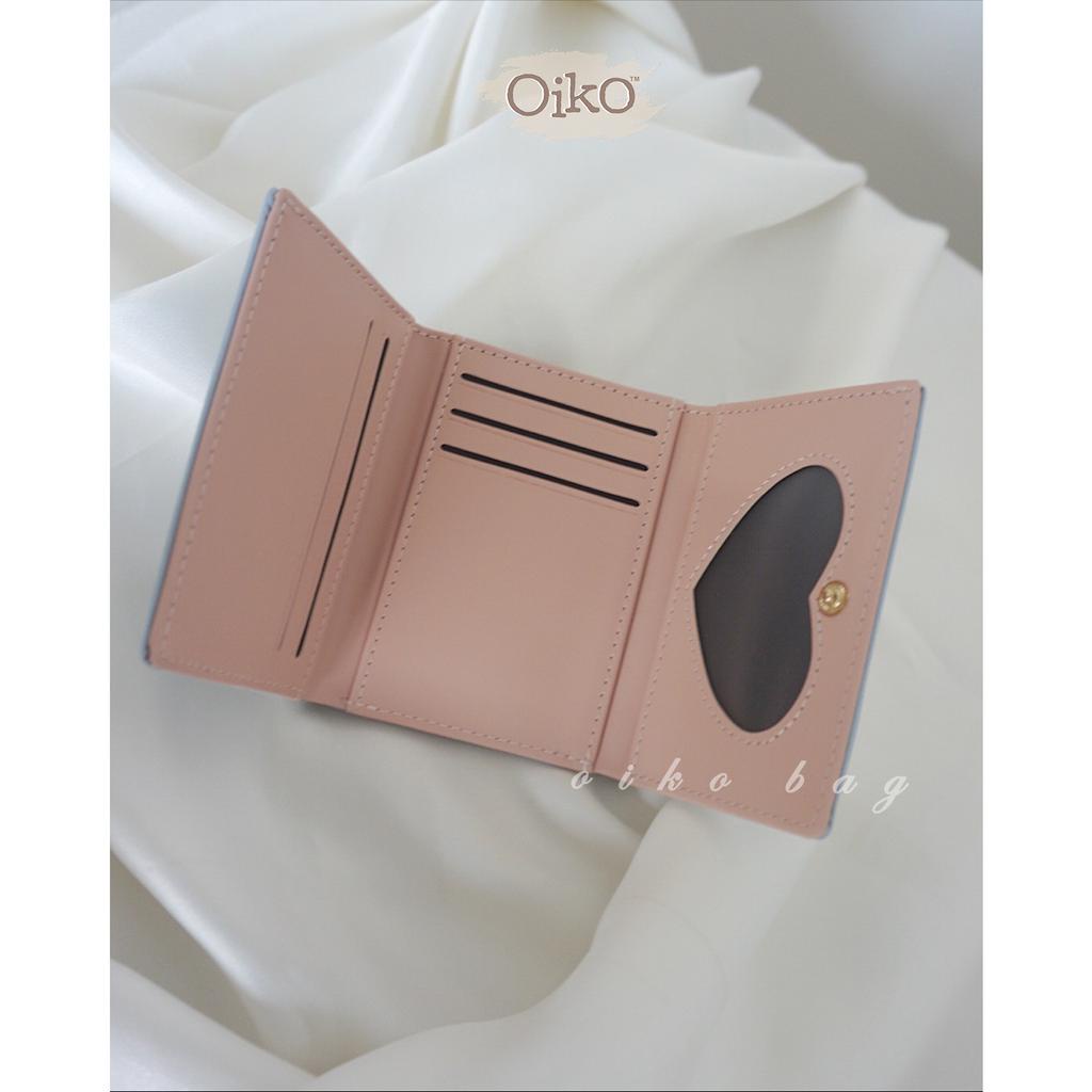 DOMPET WANITA KECIL OIKO LOVELY WALLET / DOMPET LIPAT / CARD HOLDER / DOMPET KARTU / DOMPET LUCU