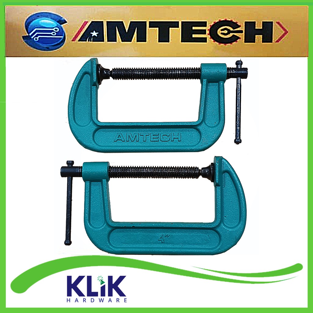 Amtech Klem C 4 Inch Catok Penjepit Clamp C 100 mm