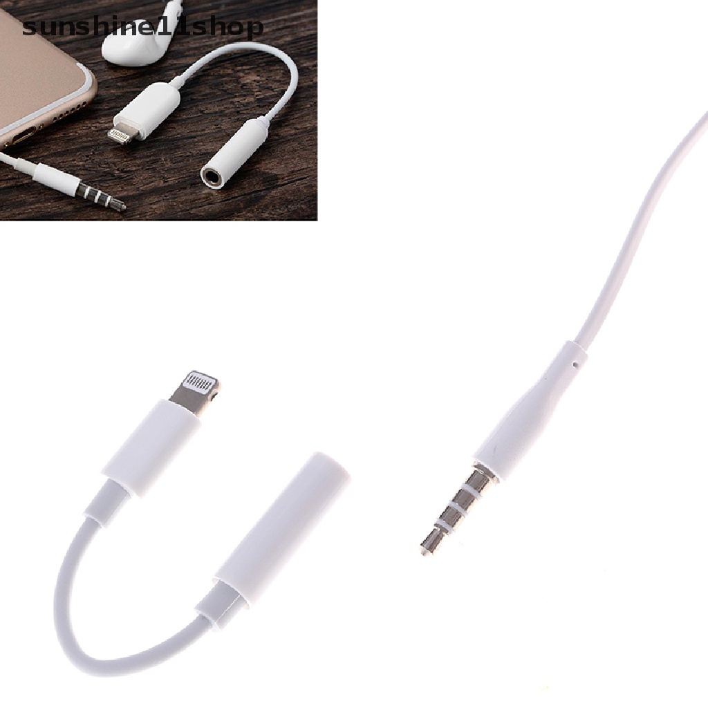 Sho Kabel Adapter Konektor Headphone / Earphone Jack Audio Untuk iPhone