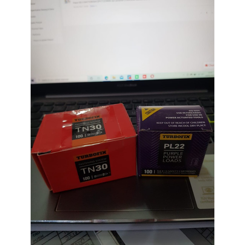 Paku Ramset turbofix TN30 Dan Mesiu PL22