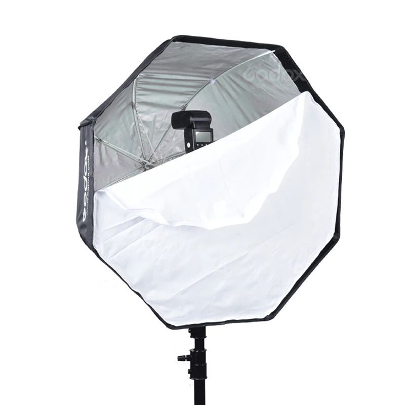 Godox Softbox Reflector Umbrella Octagonal 120cm SB-BW-120 - Black