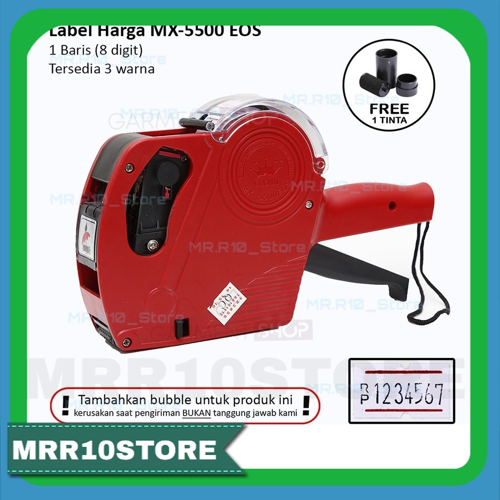 

ALAT LABEL HARGA PRICE LABELLER MX 5500