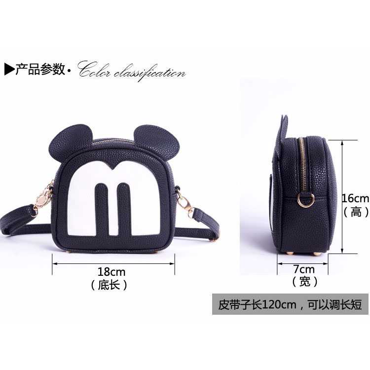 Tas Selempang Wanita Model Mickey Mouse